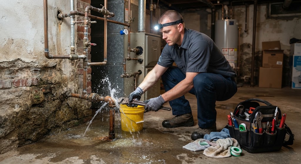 Leak detection service image